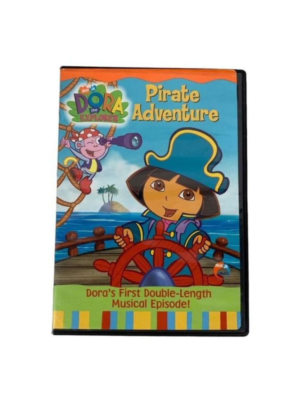 Dora The Explorer Pirate Adventure 2004 Kids Animated Musical Nickelodeon DVD
